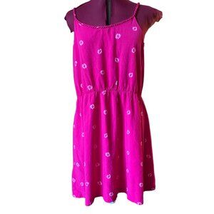 OLD NAVY - Pink Midi Spaghetti Straps Summer dress - XL